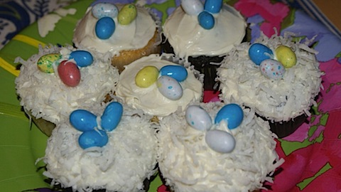 easter cupcakes recipes for kids. Happy Easter/No Hostessing