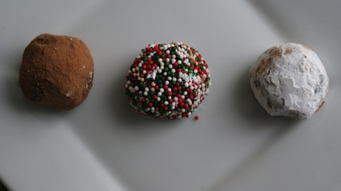 Homemade for the Holidays:  Chocolate Truffles
