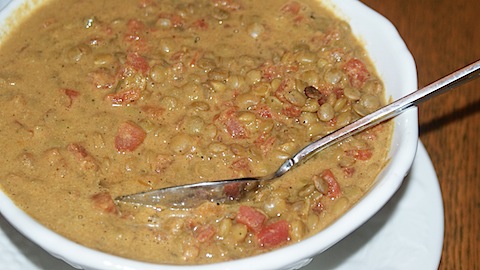 Indian Curry Lentils