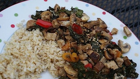 Tofu Garden Stirfry