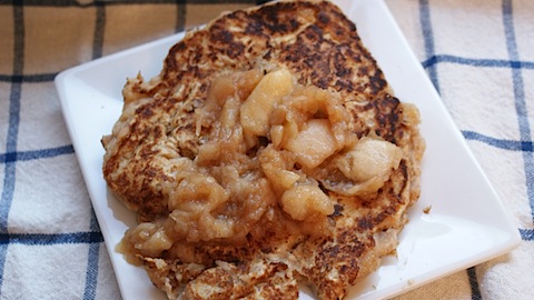 Peet’s Coffee with Apple Cinnamon Pancakes