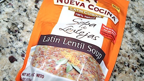 Nueva Cocina Latin Lentil Soup