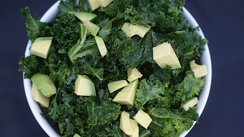 Massaged Kale Salad with Avocado