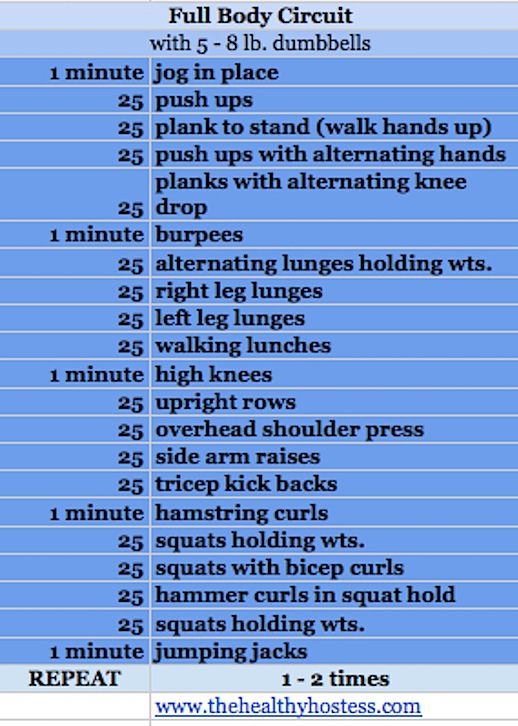 Workout Wednesday: Full Body Circuit