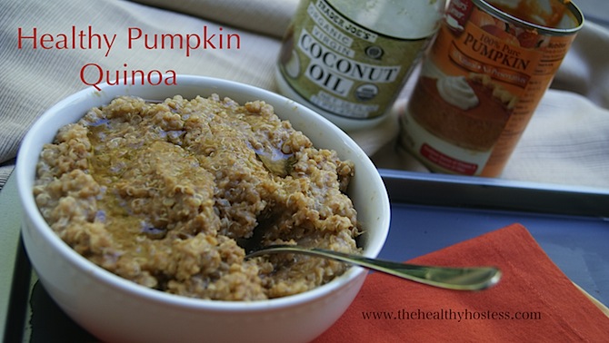Healthy Pumpkin Quinoa